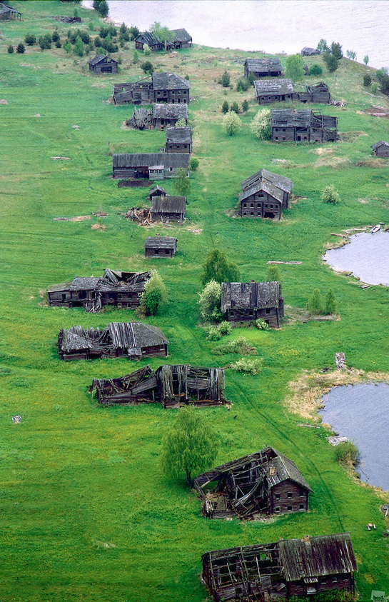 Заброшенная деревня Пегрема